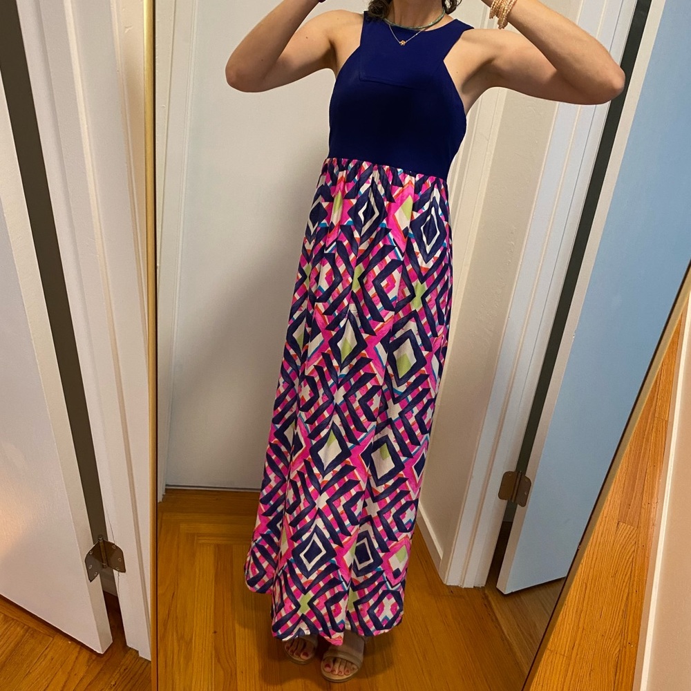 Alice & Trixie Silk Maxi Dress